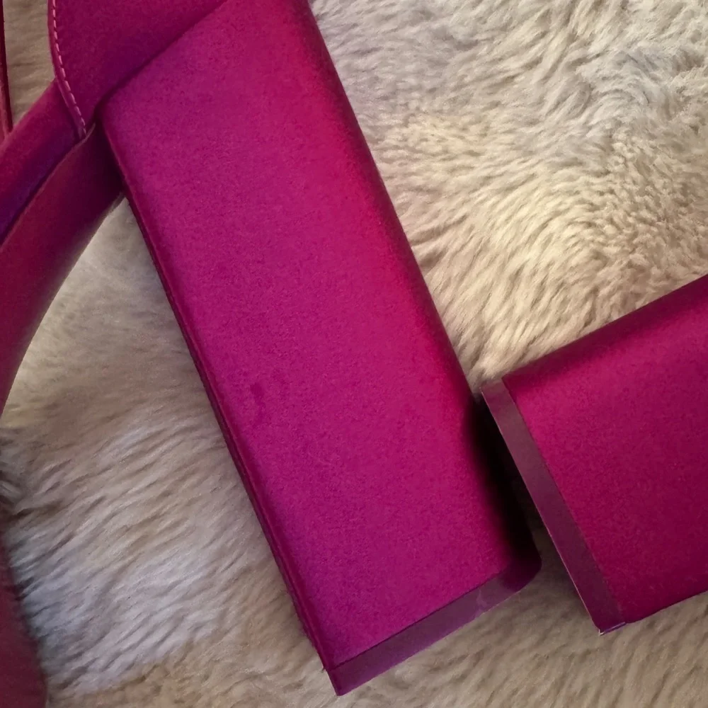 Paris Texas Vibrant Pink Platform Heels
